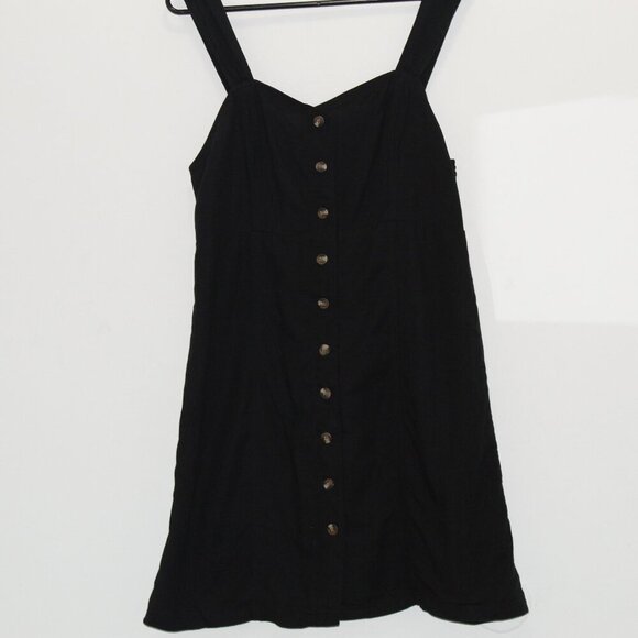 American Eagle Sleeveless Button Front Dress Size Medium - Picture 2 of 8